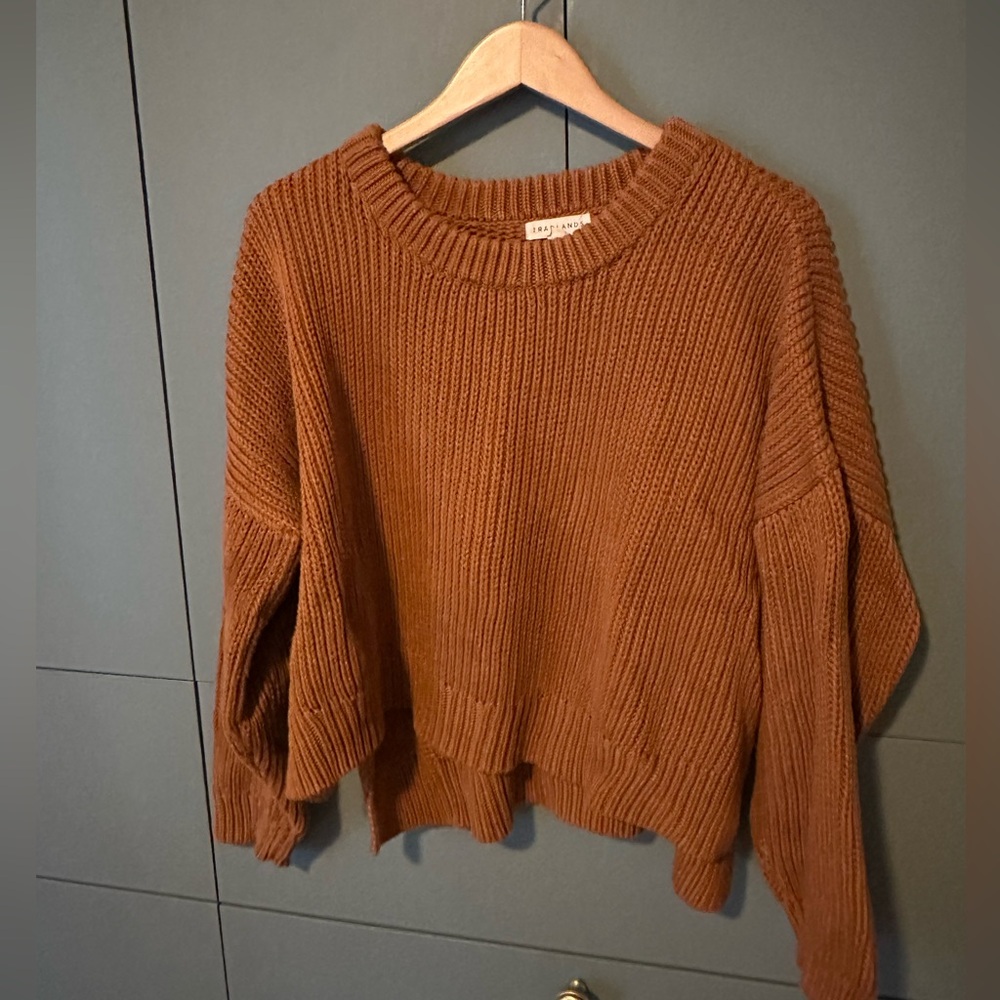 Tradlands Cottage Crew Sweater sienna medium